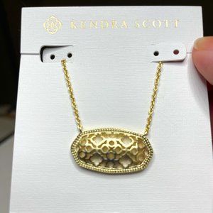 NWT - Kendra Scott Necklace - gold